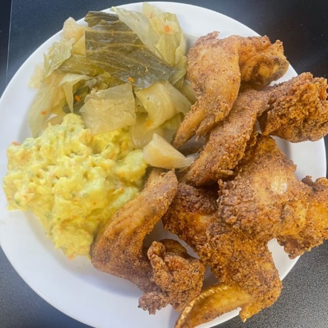 5 Chicken Wings.