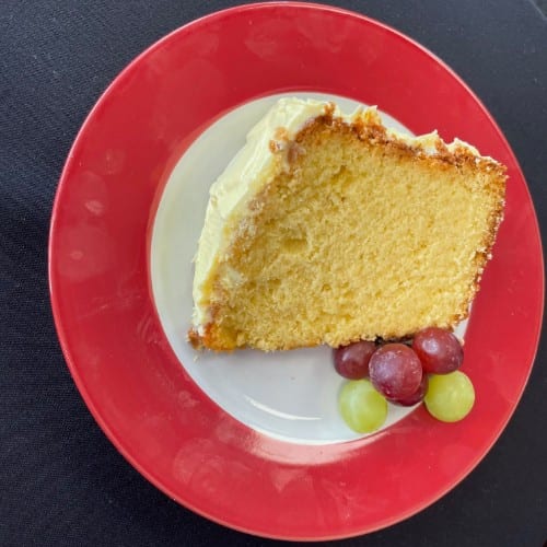 Lemon Pound Cake.
