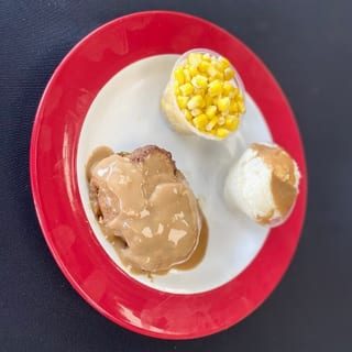 Salisbury Steak - Lunch-#3