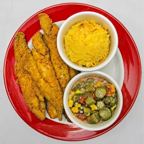 Fried Fish Platter.