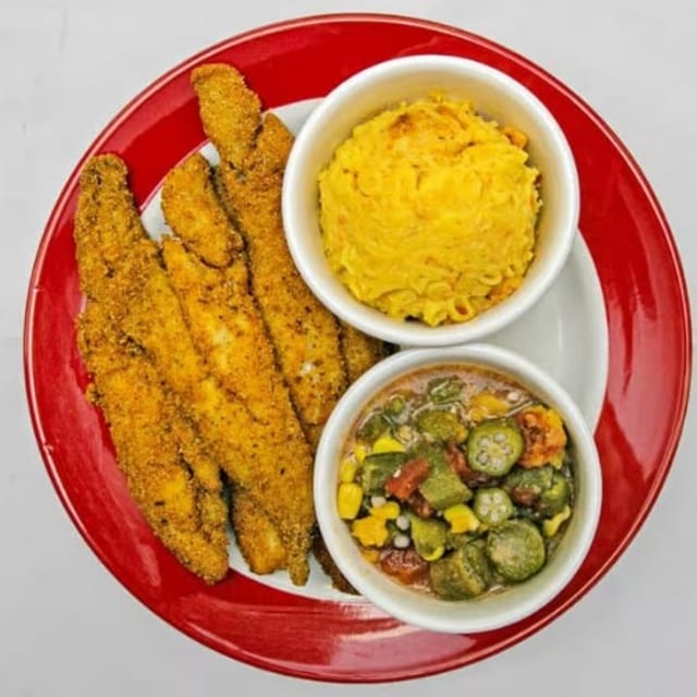 Fried Fish Platter.
