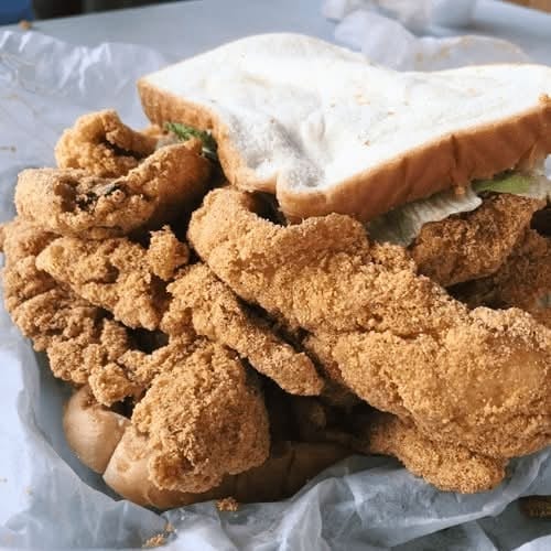 Fried Whiting Fish.
