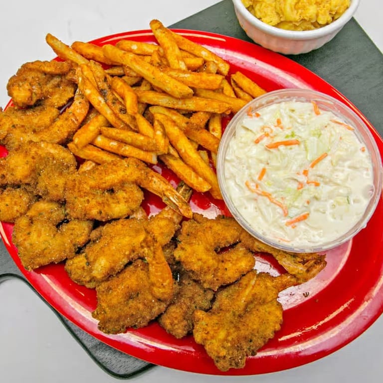 Savor our shrimp specialties