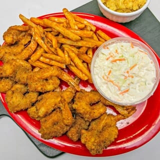 8 Fried Shrimp Platter
